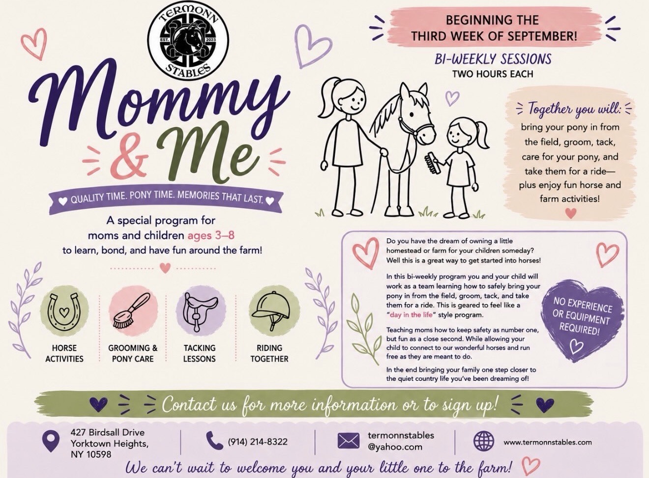 Screenshot Mommy and Me Program